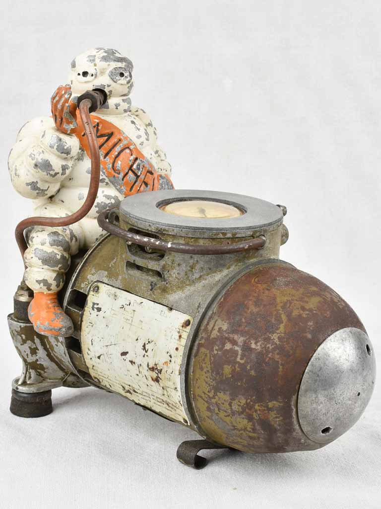 Antique Michelin air compressor