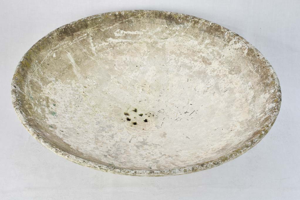 Very large Willy Guhl flying saucer planter 47¼"