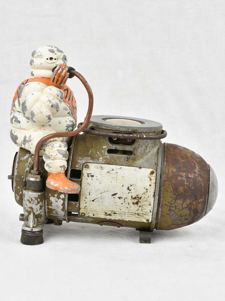 Antique Michelin air compressor