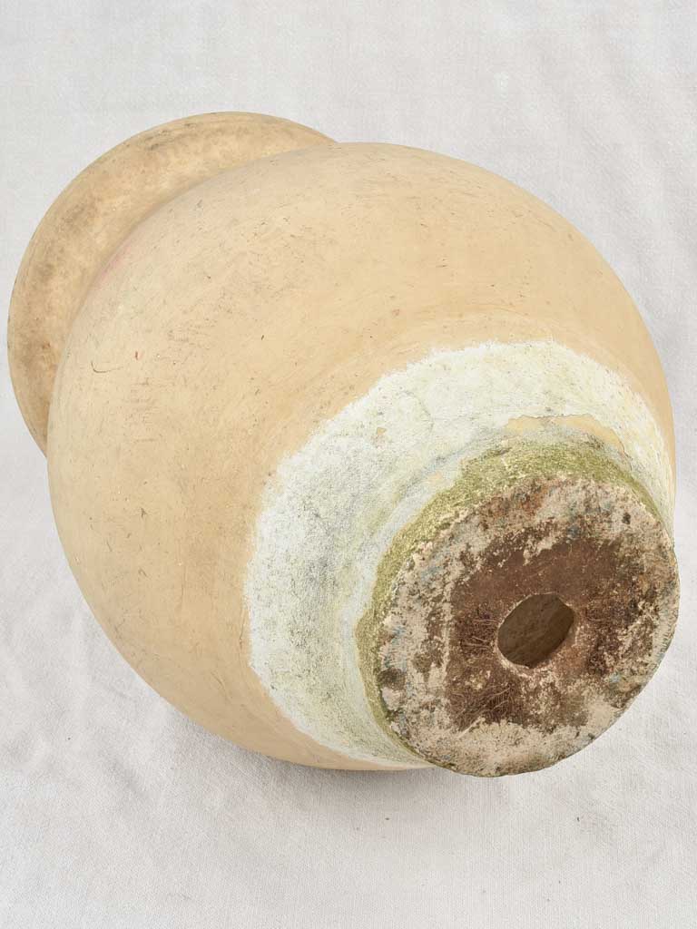 19th century Biot jar / oil jar w/ maker's stamp - 17¾"