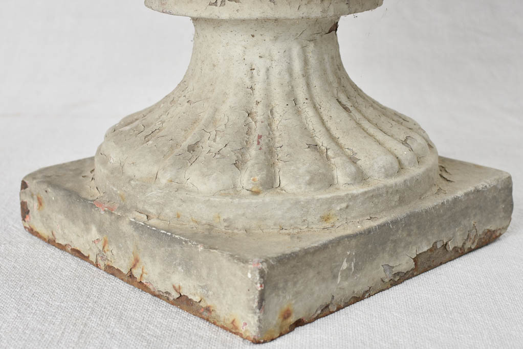 Pair of cast iron Medici garden planters 18"