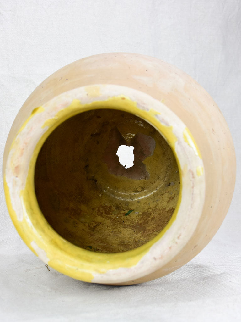 Terracotta Biot style pot 13"