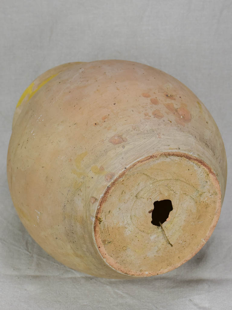 Terracotta Biot style pot 13"