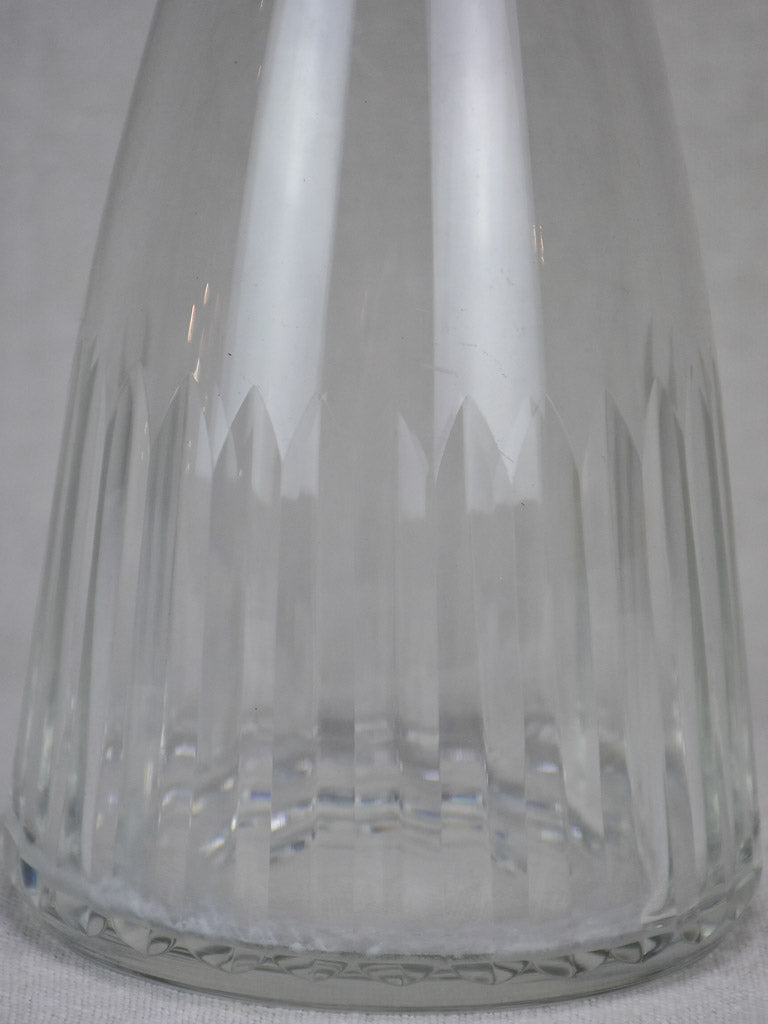 Antique French liqueur decanter with original stopper