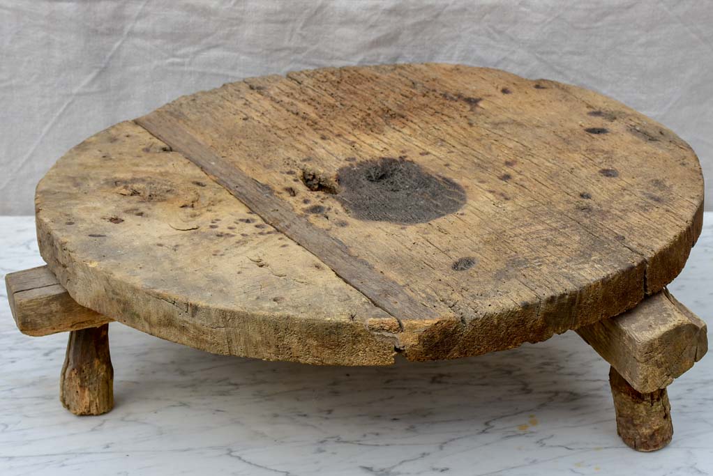 Primitive timber lid / low table