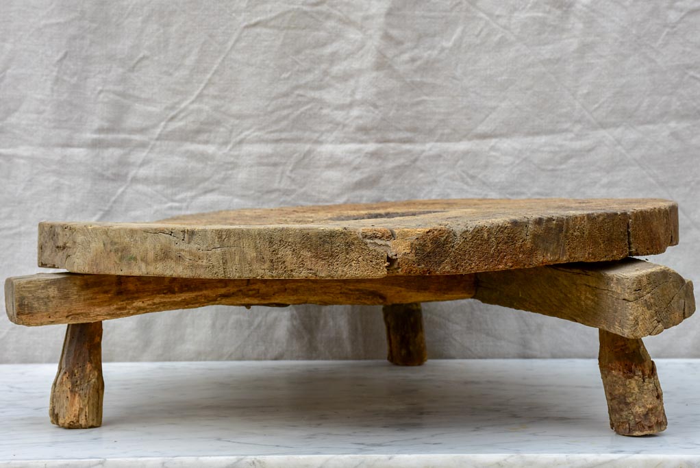 Primitive timber lid / low table