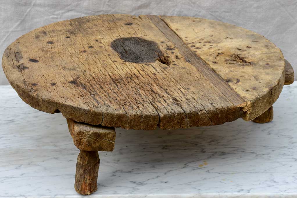 Primitive timber lid / low table
