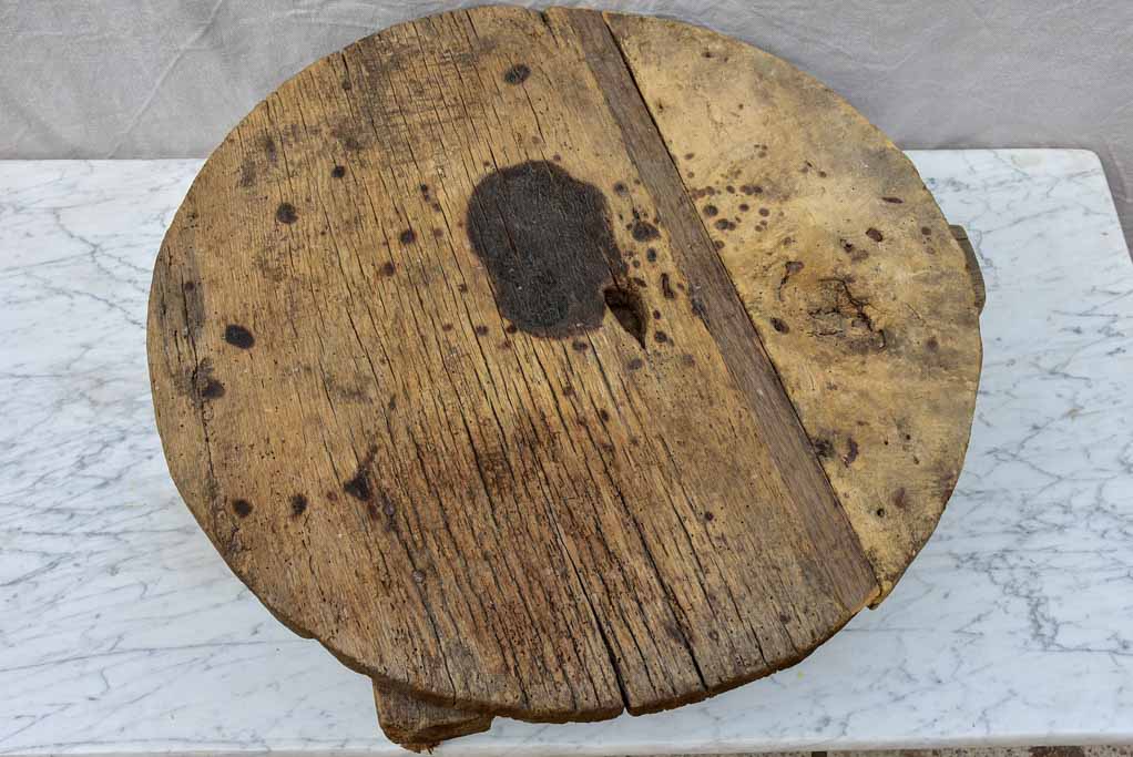 Primitive timber lid / low table