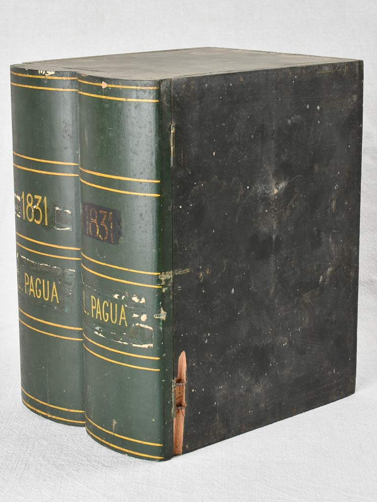 Vintage Secret Storage Library Book Collection