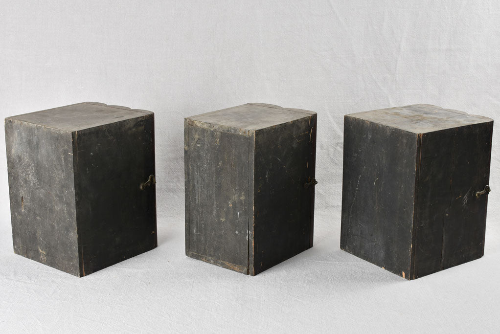 Collection of 3 antique faux books Contie Joul