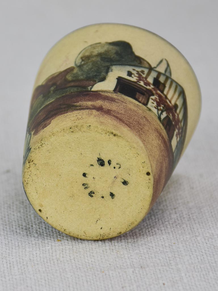 Early twentieth-century stoneware liquor service from the Basque country