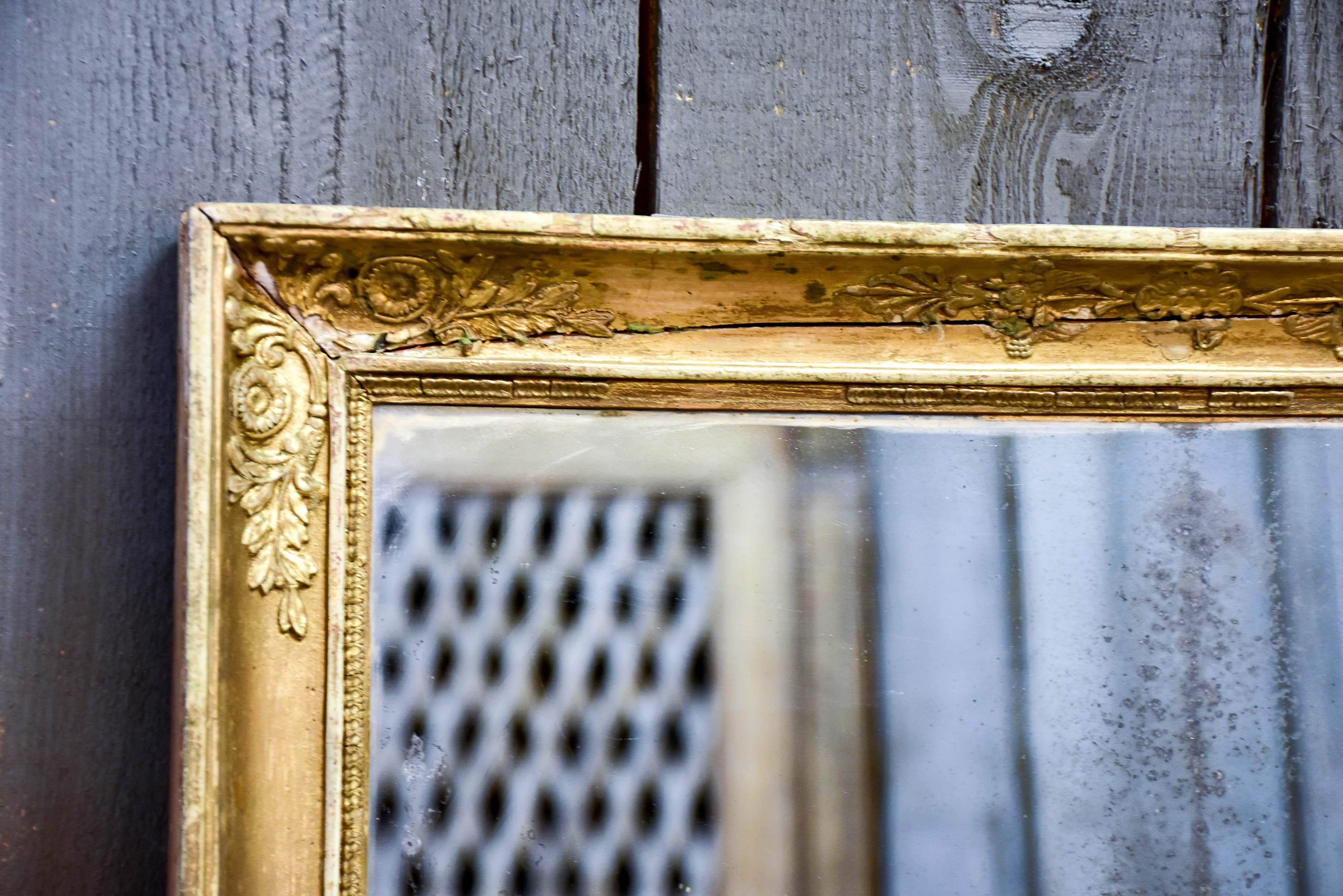 Small 19th century Empire mirror