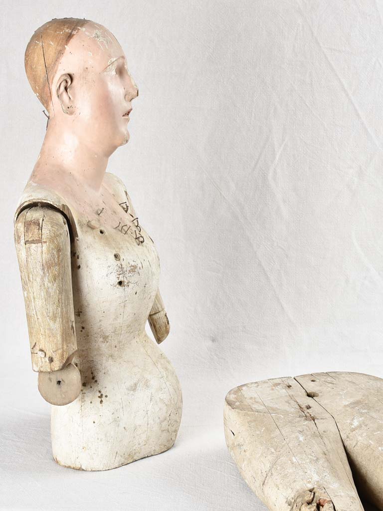 18th Century Italian wooden Capipota - religious sculpture