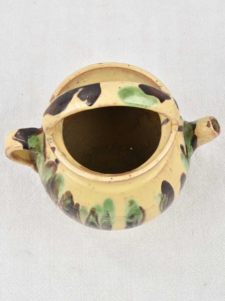 19th century water pitcher Jaspé