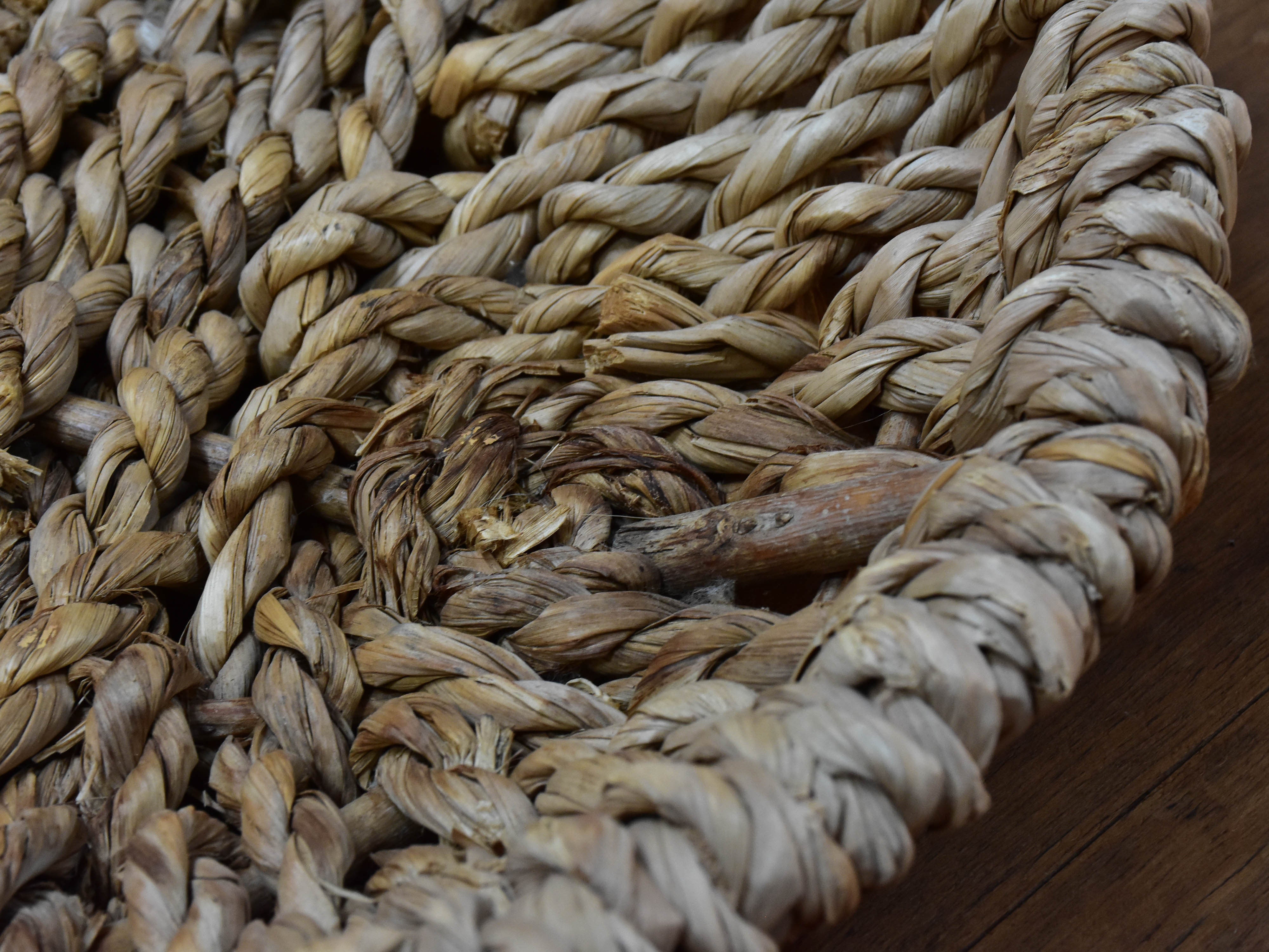 Vintage woven French bowl