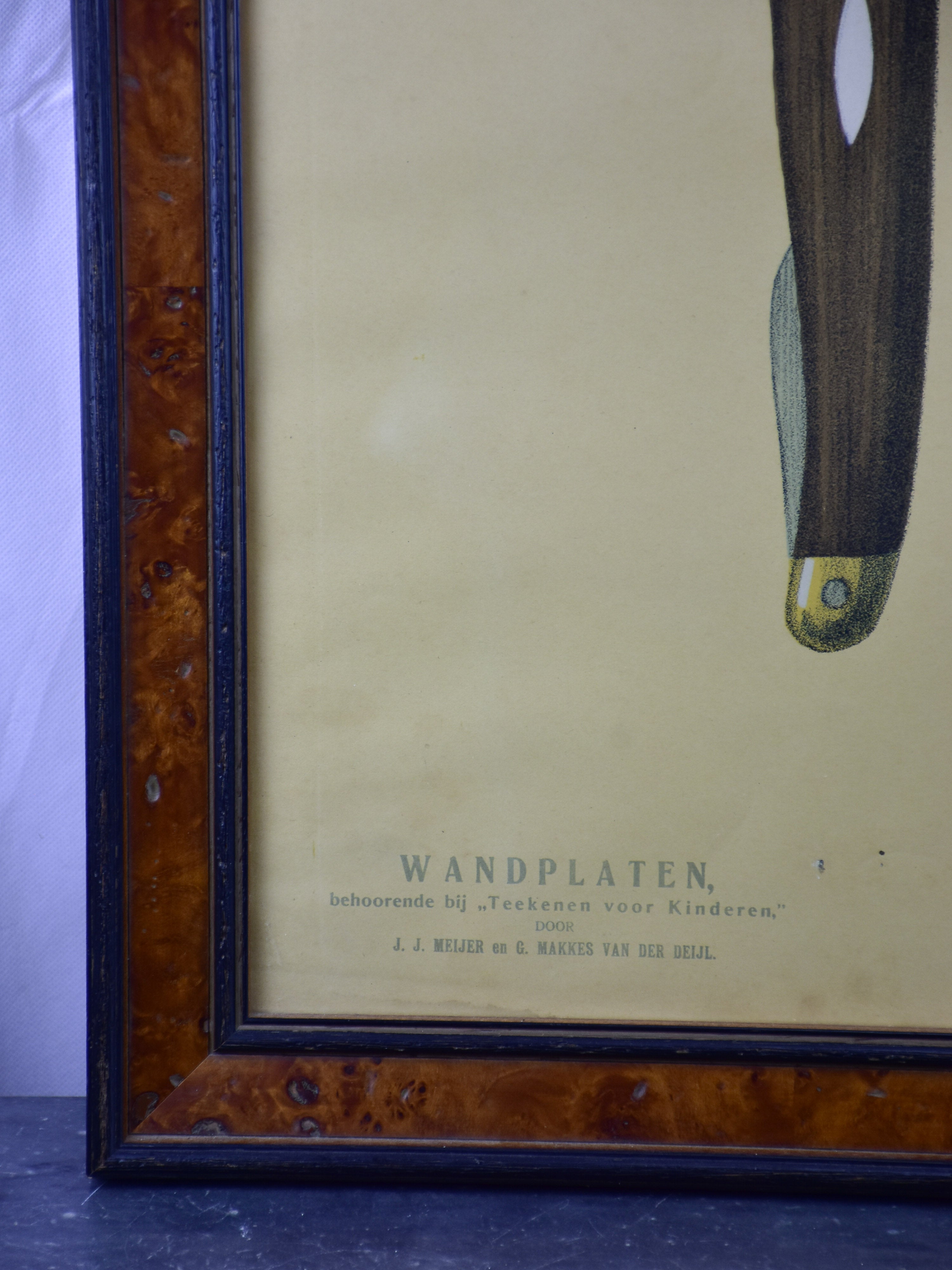 Four antique advertising posters