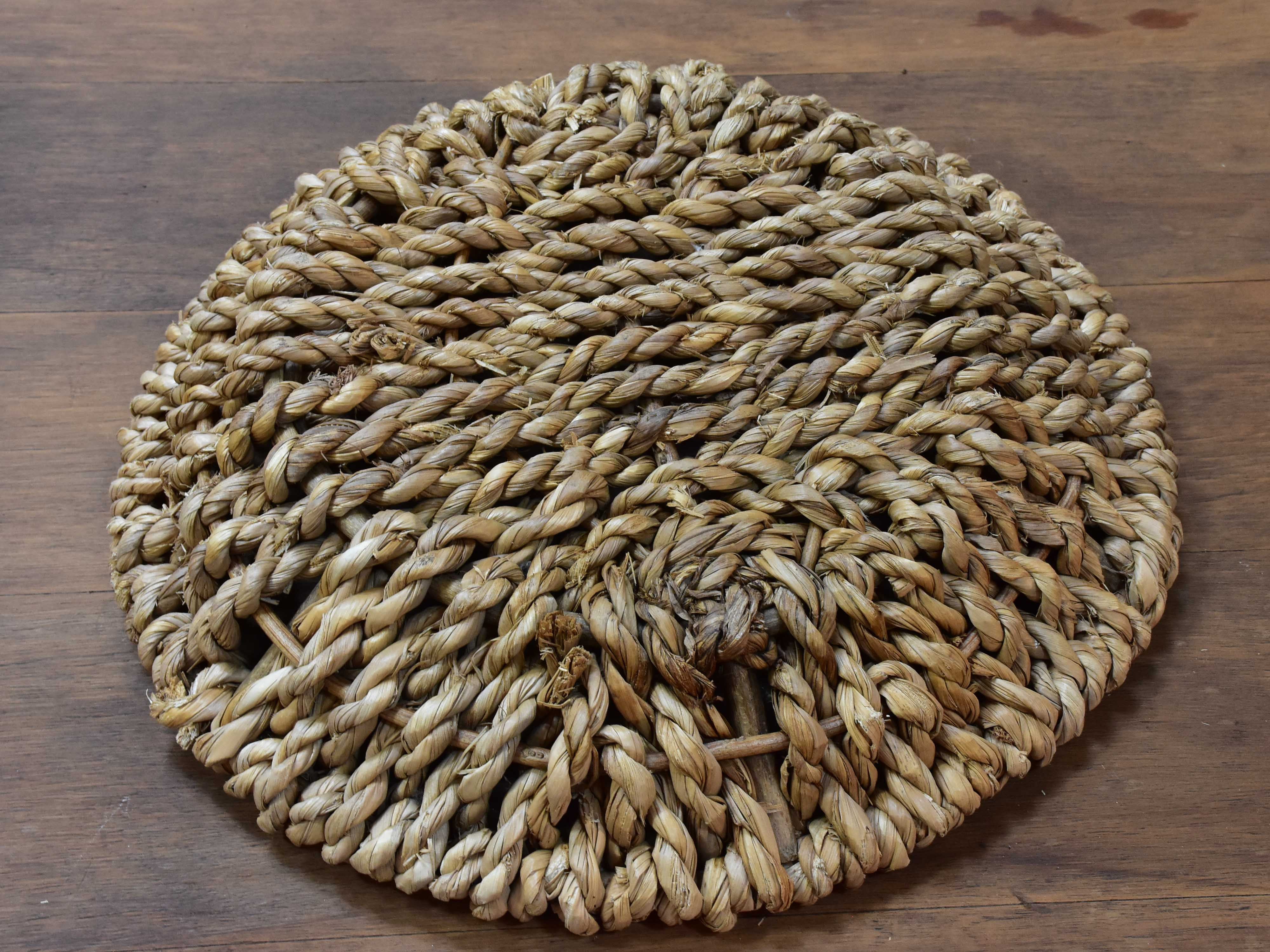 Vintage woven French bowl