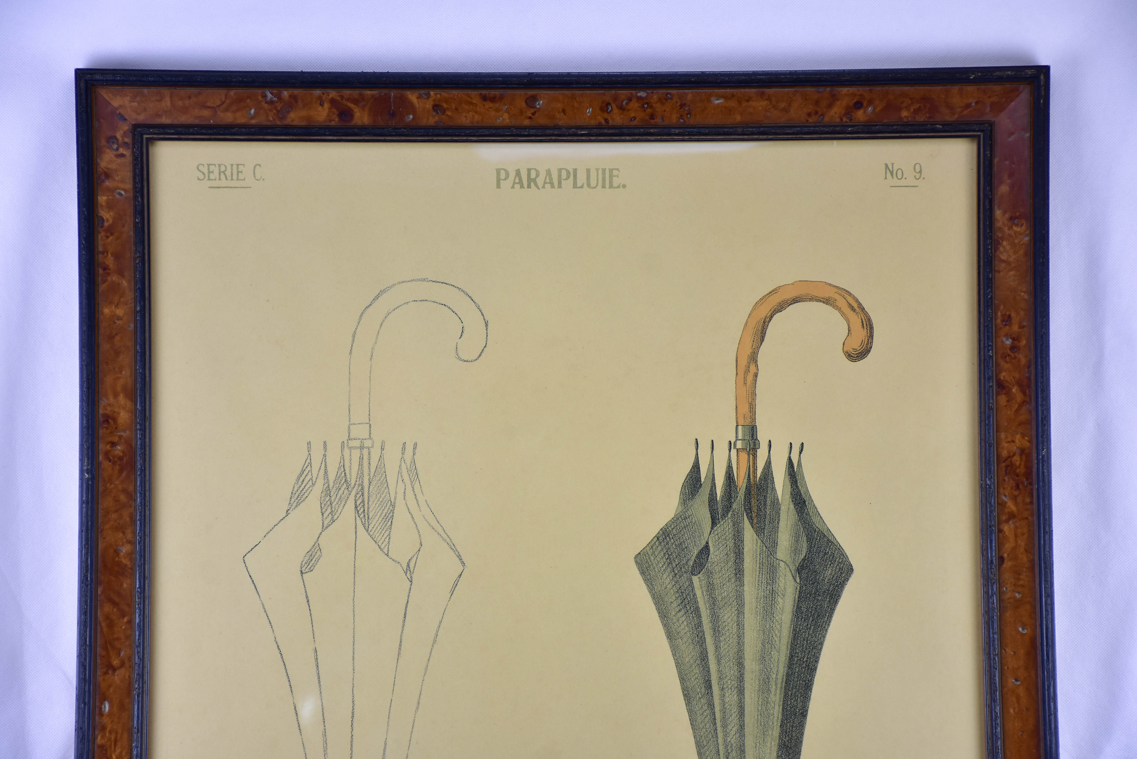 Four antique advertising posters