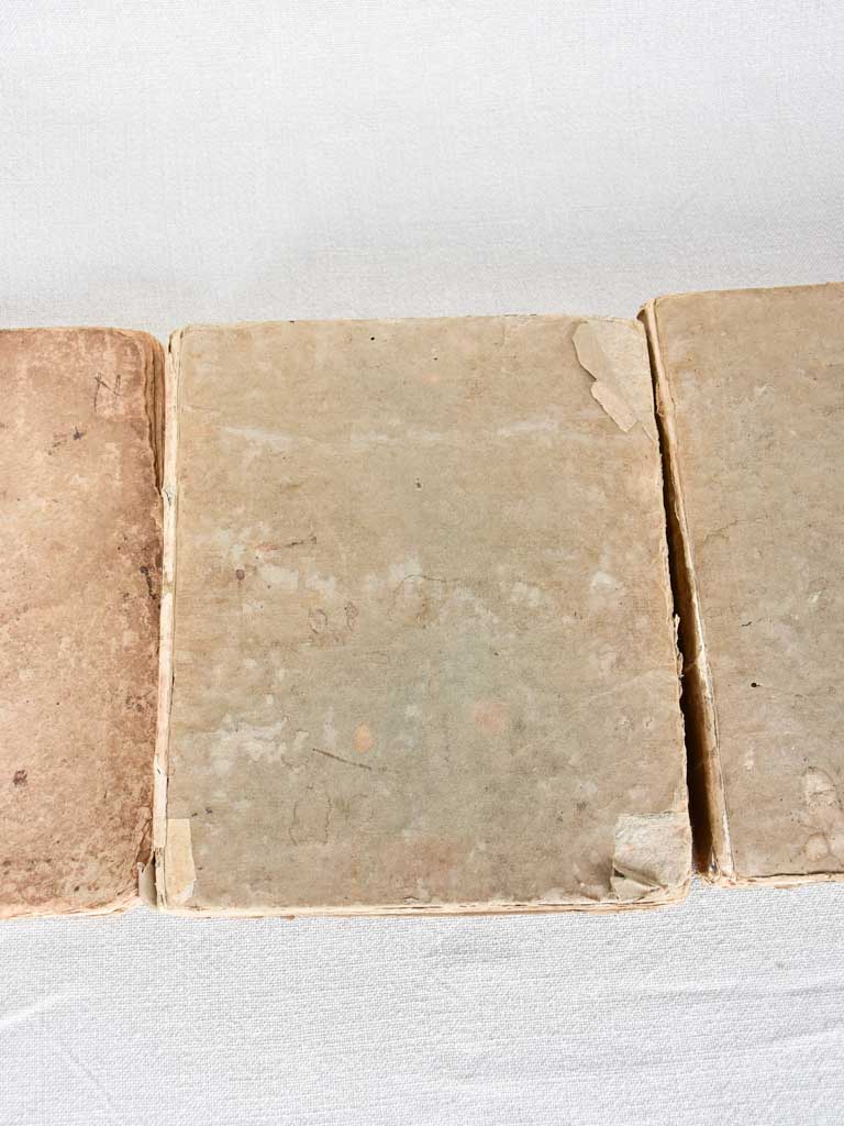 Collection of four 18th-century French religious books