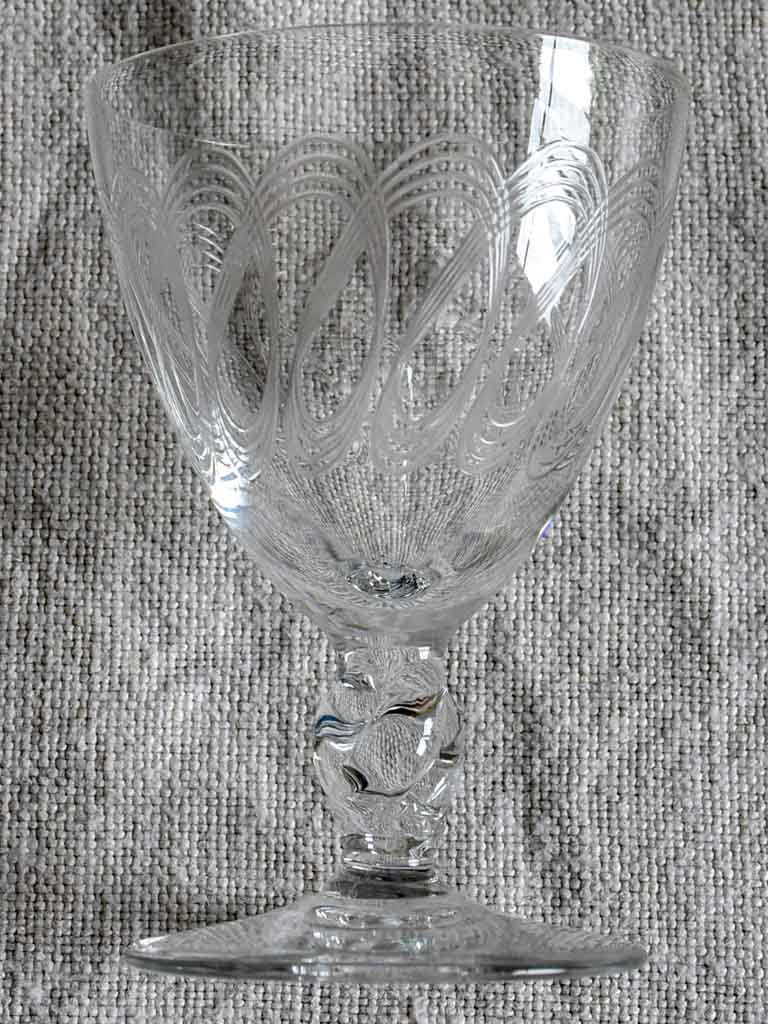 Ten mid-century aperitif glasses