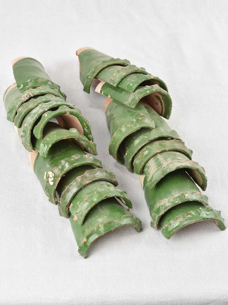 Handmade Vintage Terracotta Tiles from Provence