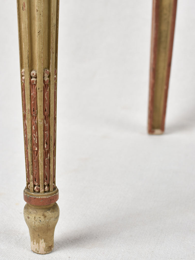 Set of 3 Louis XVI style cane chairs