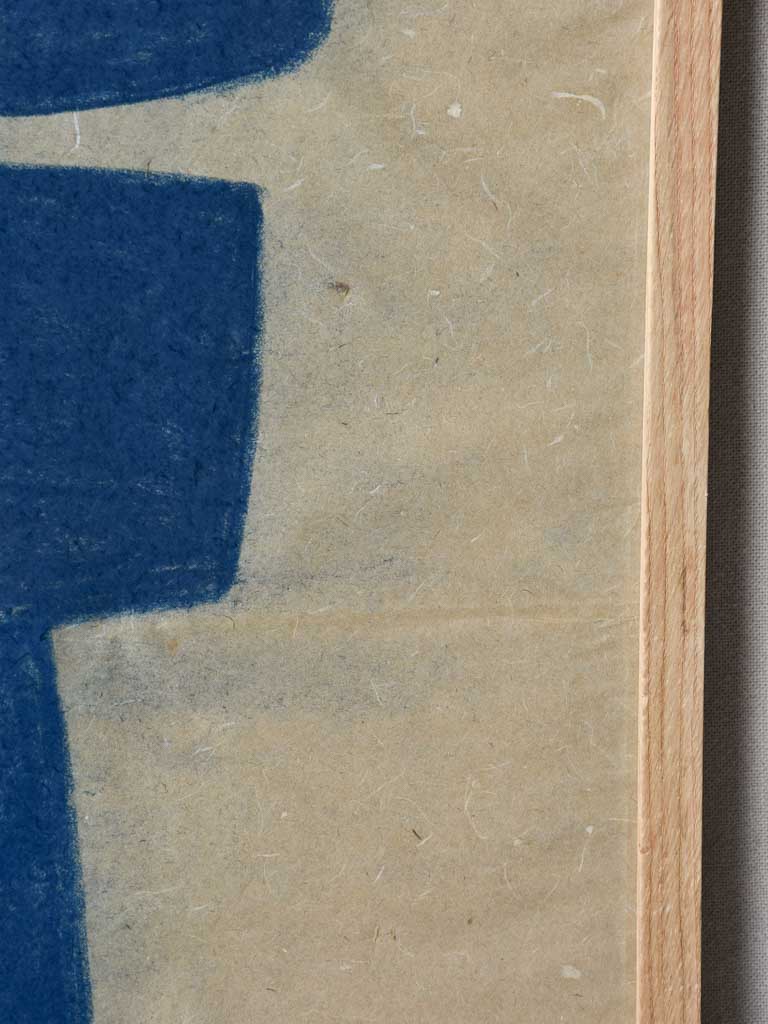 Large still life - blue chair - Caroline Beauzon 56¼" x 28"