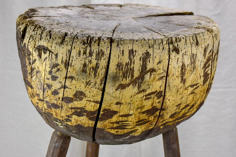 Authentic Rustic French Cutting Block