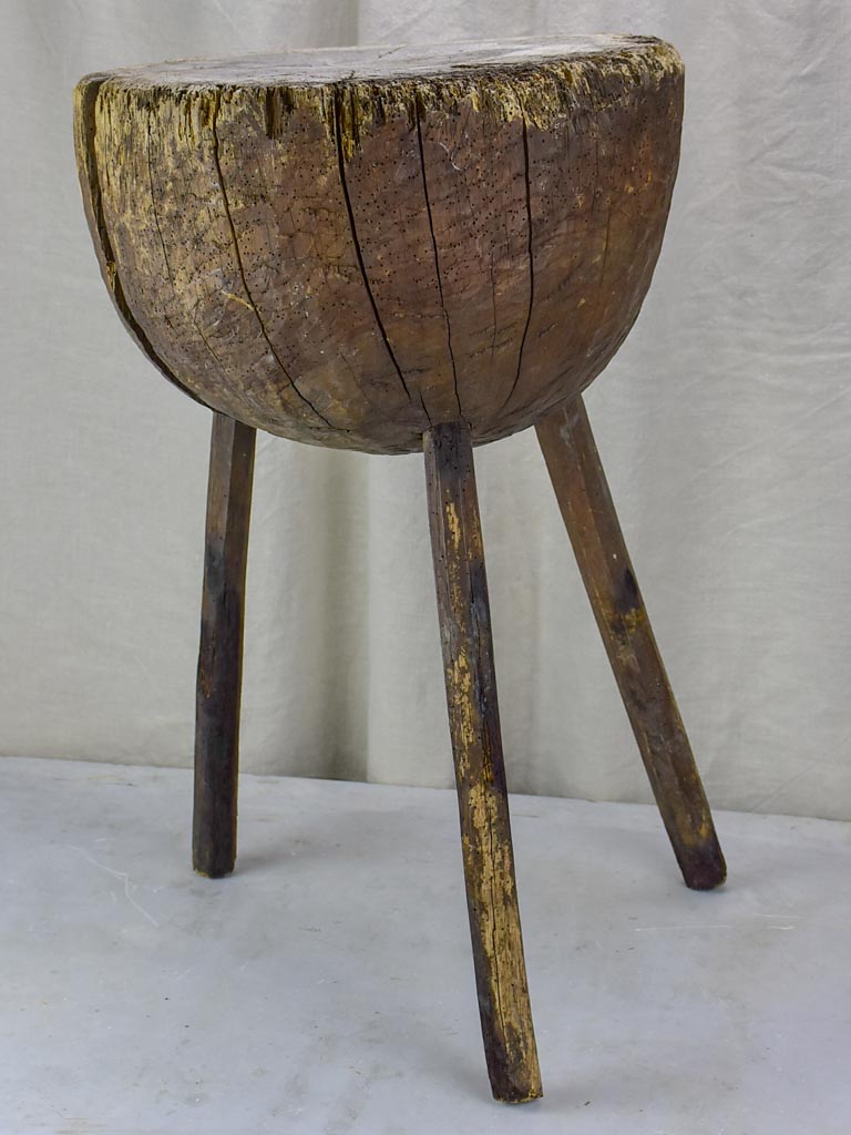 Weathered French Wood Block