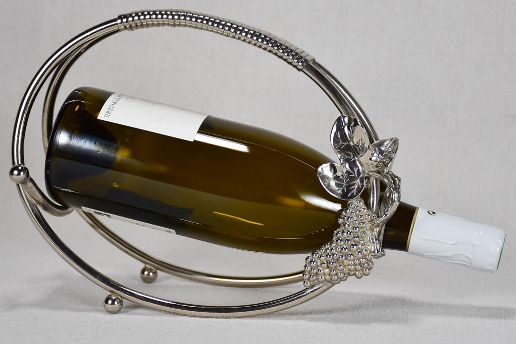 1960's bottle carrier and mirrored tray with pretty gallery
