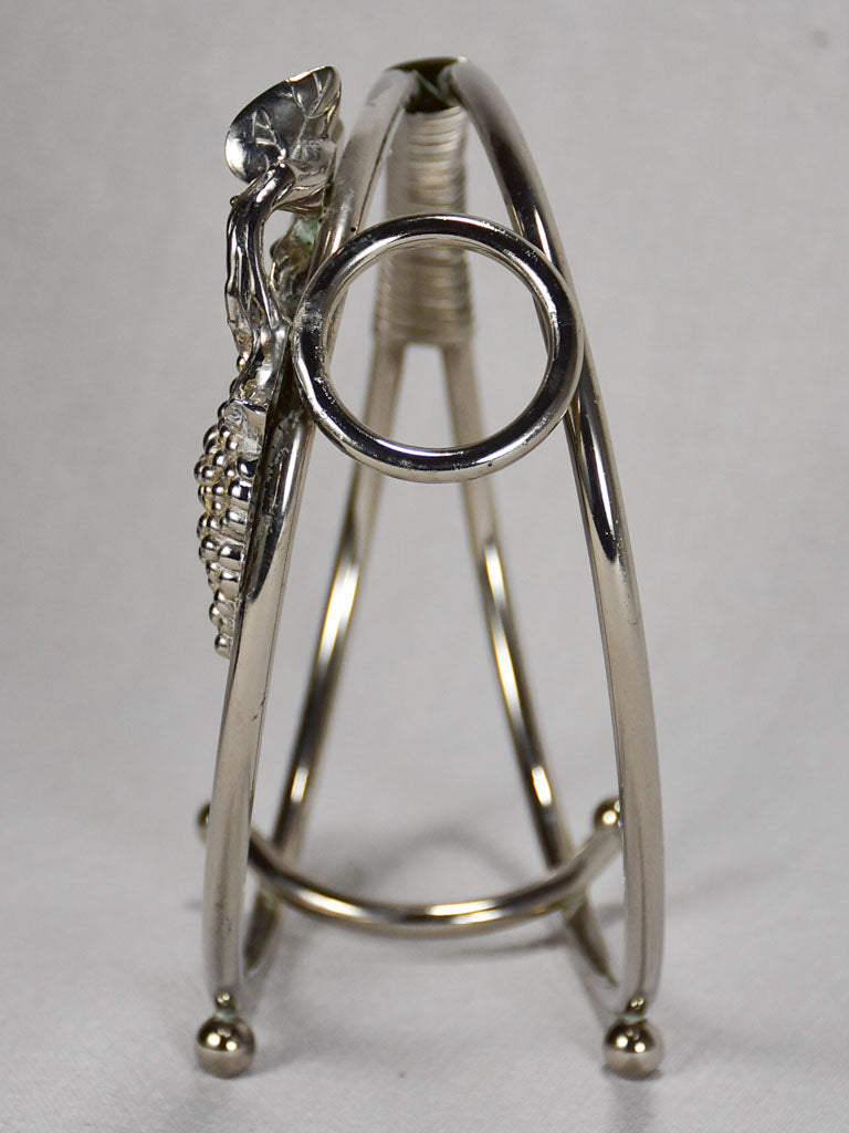 1960's bottle carrier and mirrored tray with pretty gallery