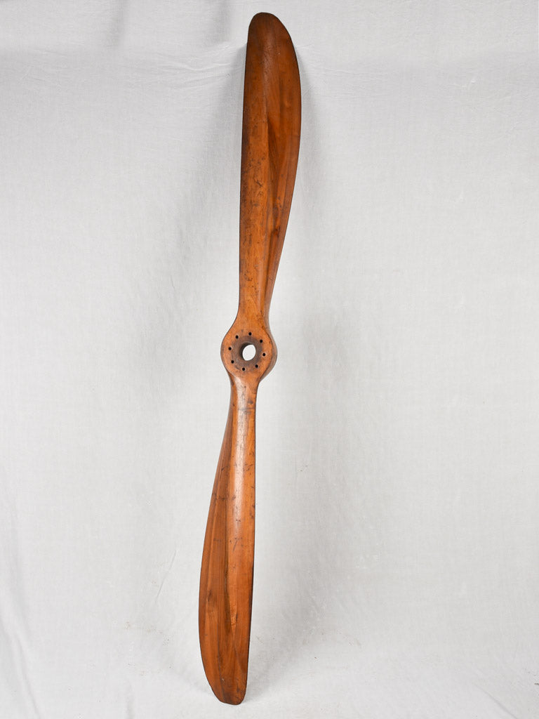 Antique wooden aeroplane propellor 92¼"