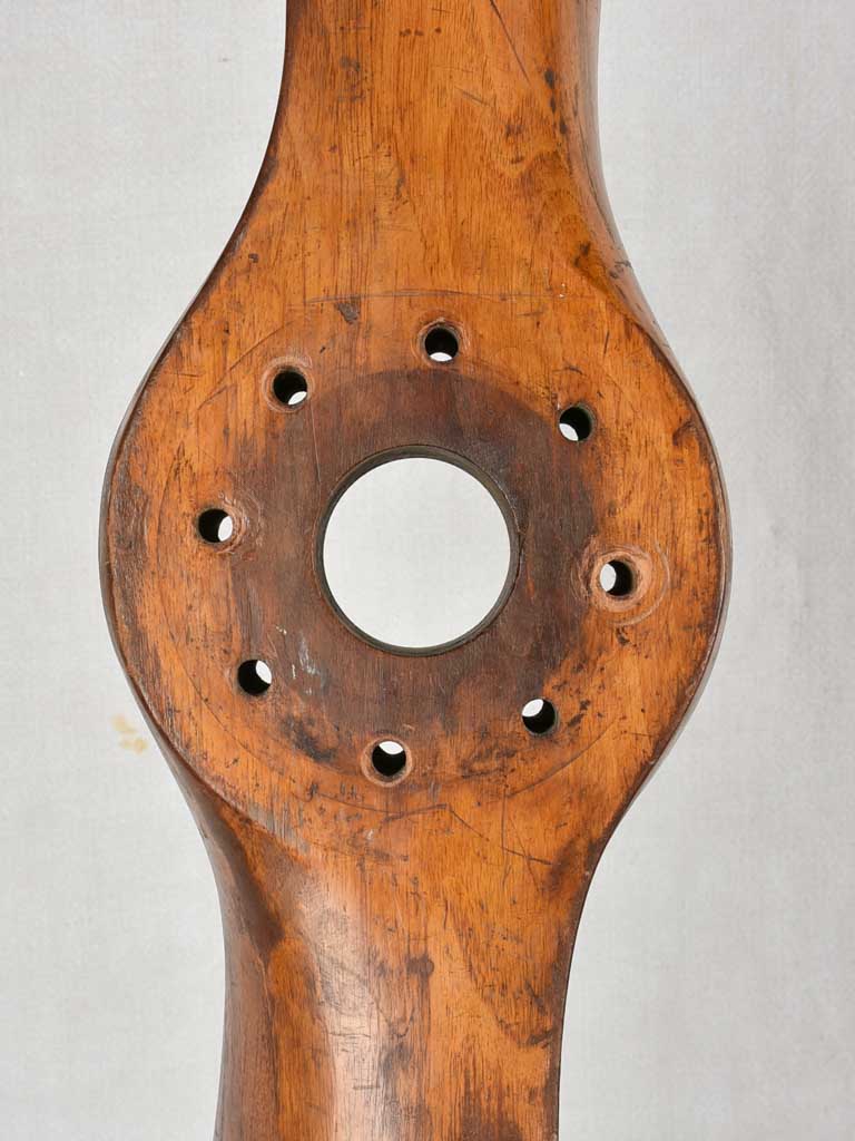 Antique wooden aeroplane propellor 92¼"