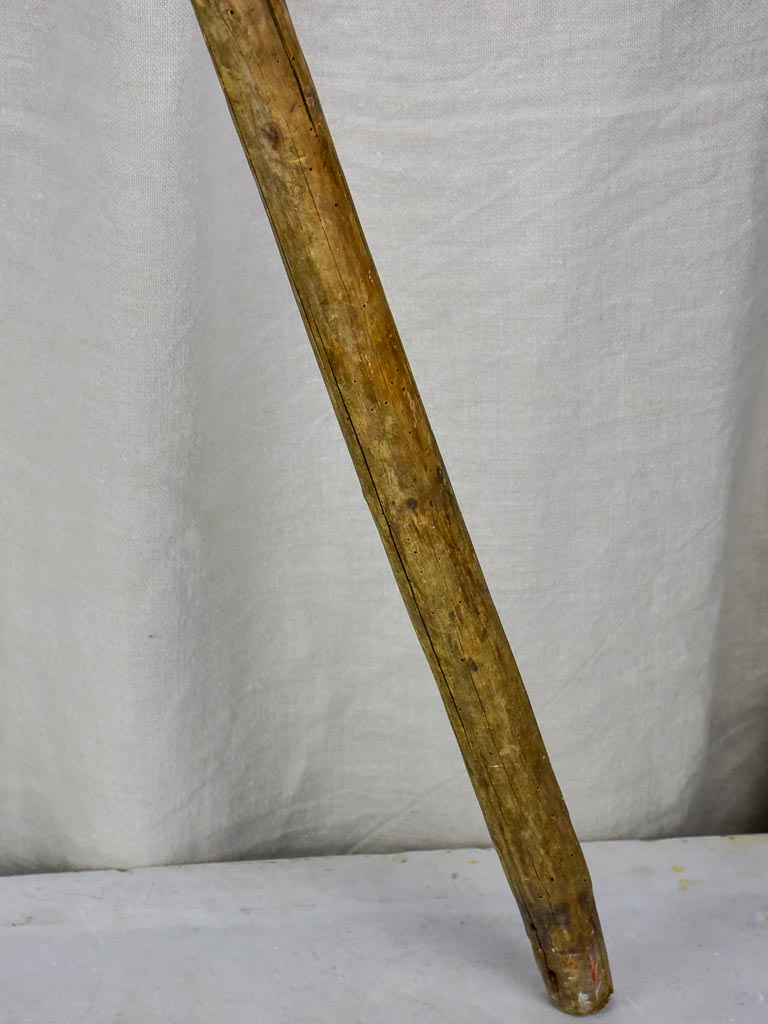 Rustic French cheese draining table with three legs