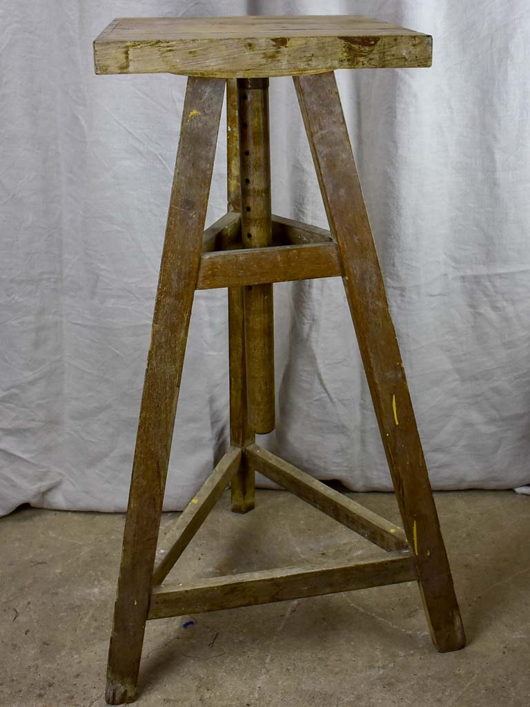 Antique French sculptor's table