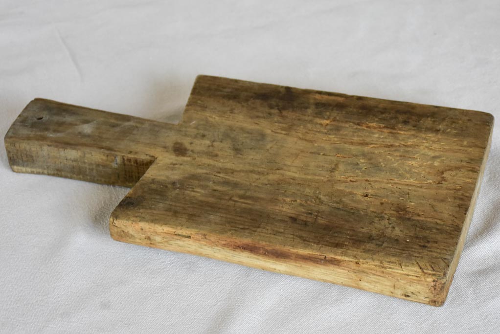 Small antique French cutting board 7½" x 14½"