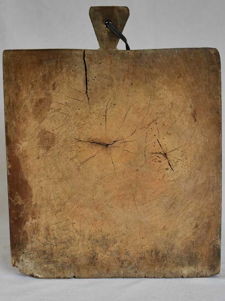 Rustic antique French cutting board 12¼"x 16¼"