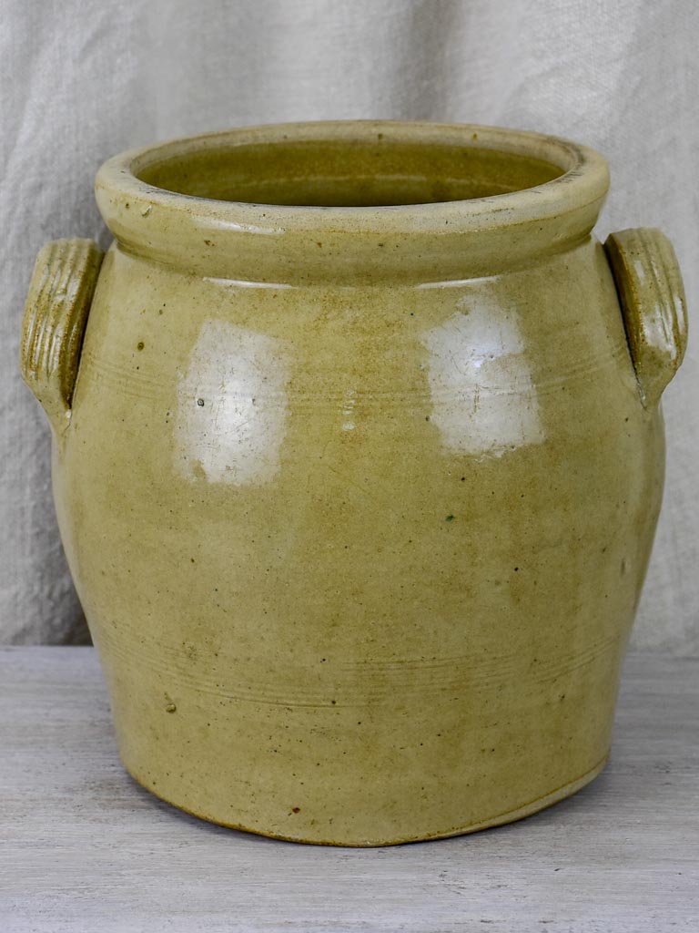 19th Century French preserving pot 8¾"
