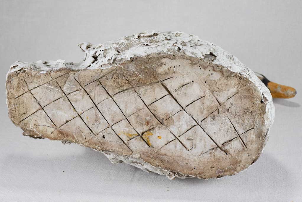 Vintage garden swan - cement 19¾"