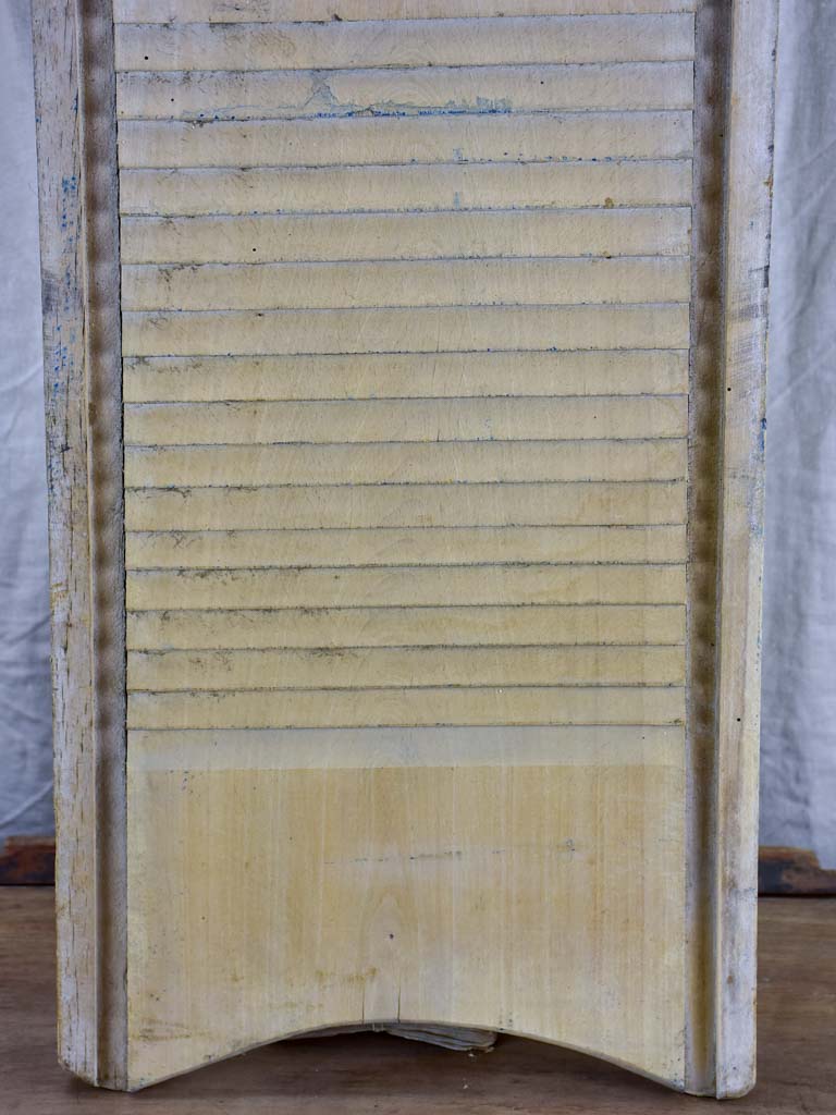 Antique French washboard
