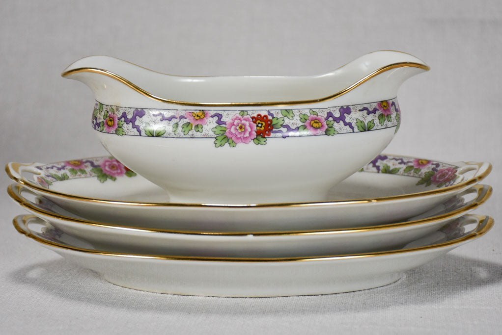 Classic Limoges serving platters