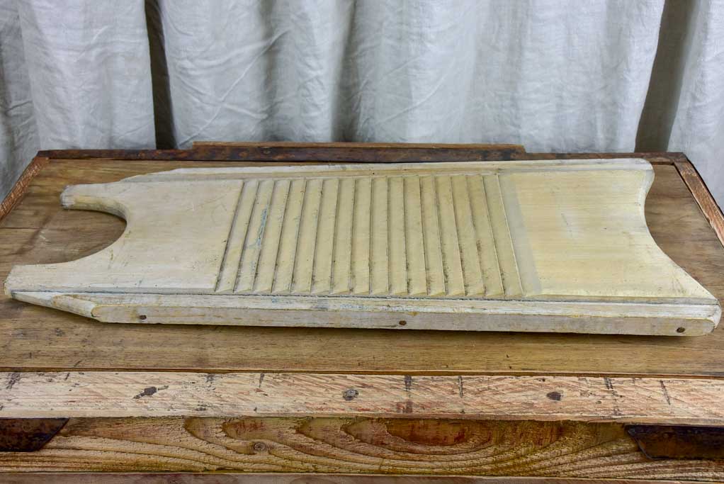 Antique French washboard