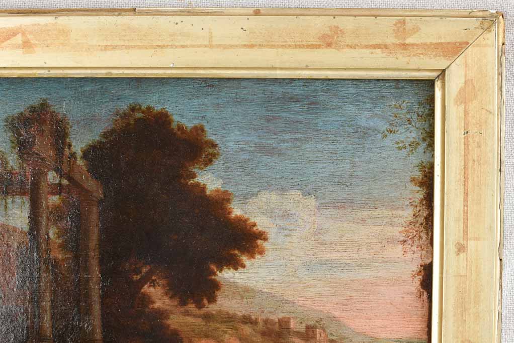 Vintage Scene of Couple in Italy