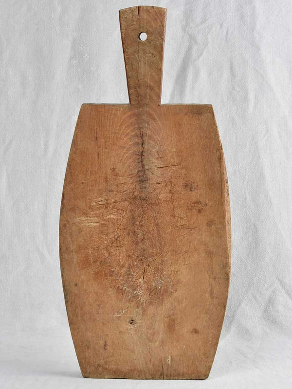 Antique French large wooden cutting board