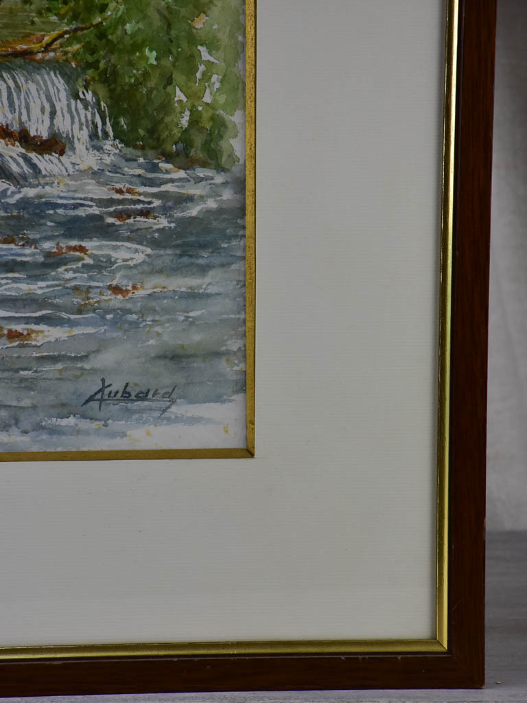 Unique mid-20th-century watercolour masterwork