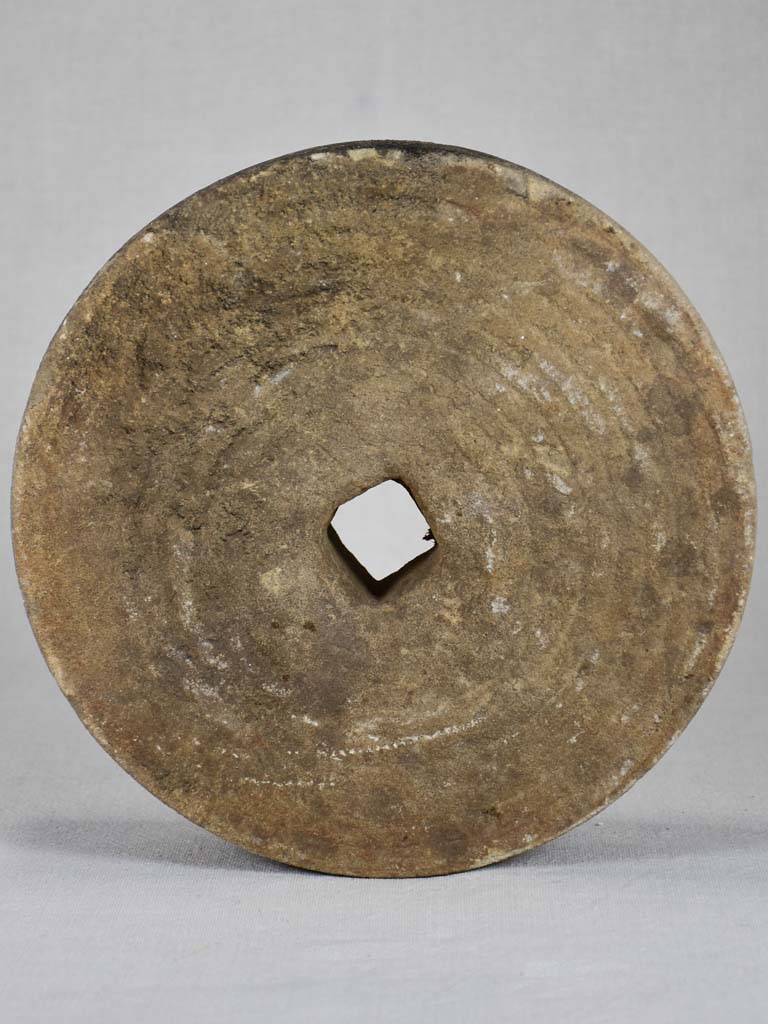 Antique French millstone - 9¾"