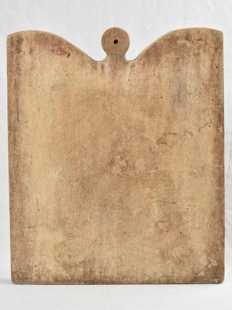 Large Antique French cutting board 19¾" x 16½"