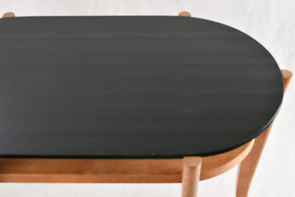 Oval Scandi coffee table with 6 legs 32¾" x 18½"