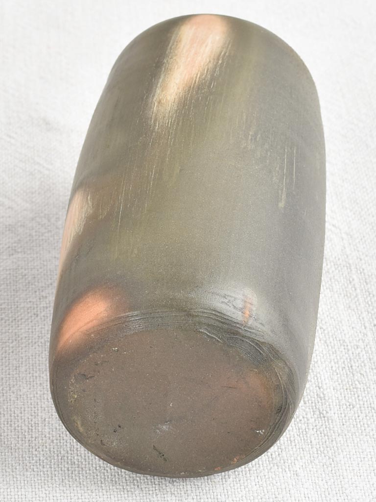 Lamp base and vase - matte dark gray 8¼"