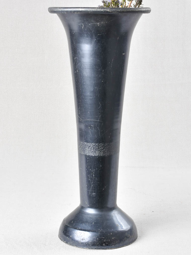Tall French florist vase 20"